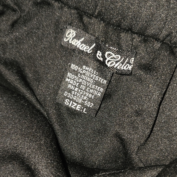 Rachel & Chloé Black Sleeveless Sequins Strerch Dress Size Large - Picture 2 of 9